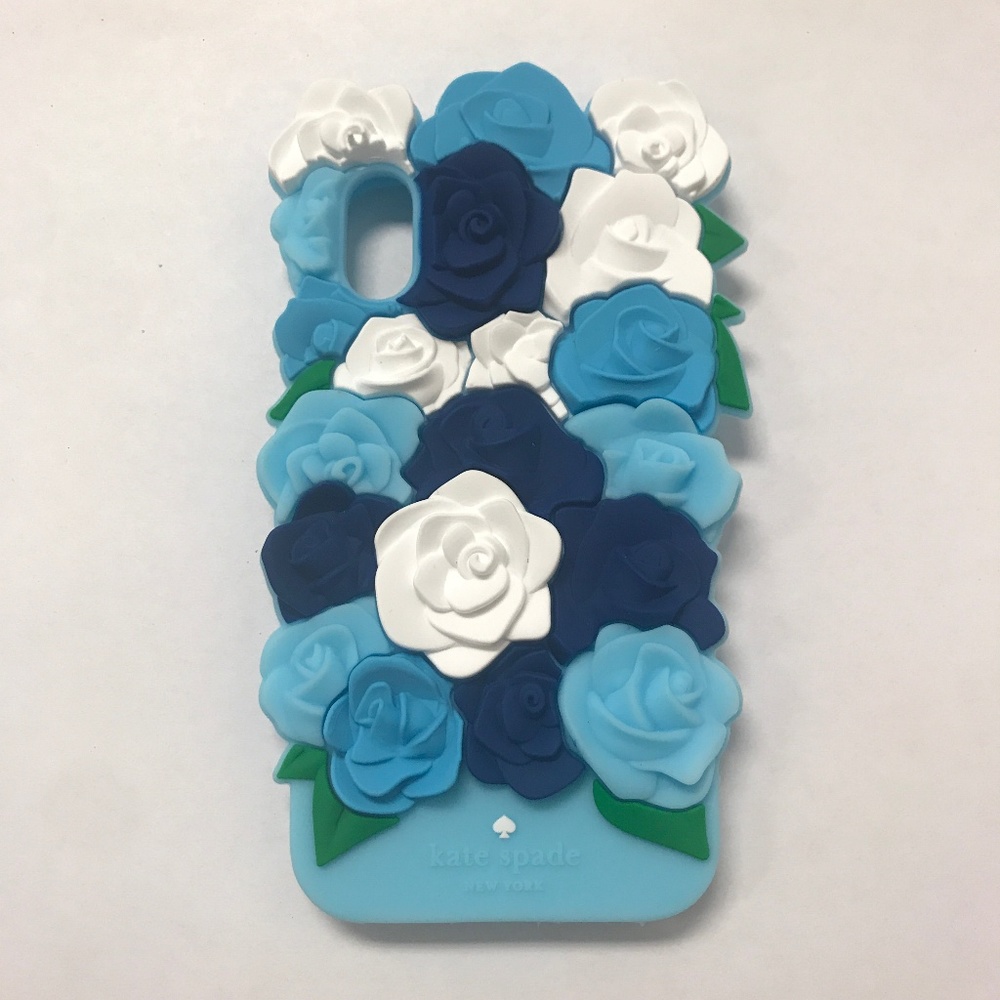 Kate Spade 3D Flowers iPhone X case